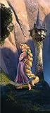 Maße: 202 x 90 cm 1art1 Rapunzel - Neu Verföhnt, Turm, 1-Teilig Fototapete Poster-Tapete 202 x 90 cm