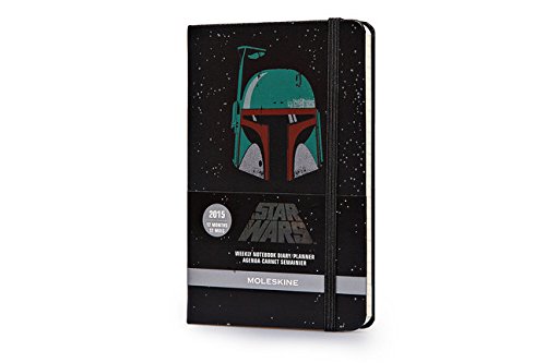 Moleskine 2015 Star Wars Limited Edition Weekly Notebook, 12M, Pocket, Black, Hard Cover (3.5 x 5.5)