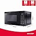 Imagen de Microondas SHARP YC-MG02EB Color Negro, 20L, 800W