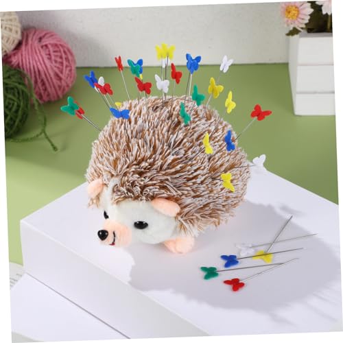 Épingles à couture colorées avec coussin épinglier de hérisson pour patchwork