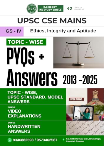 UPSC CSE Mains PYQ's GS Paper-IV (Ethics, Integrity & Aptitude) &...