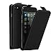 Produktbild Accezz kompatibel mit iPhone 7,iPhone 8,iPhone SE 2020 Hülle  Flip Case Tasche  Handytasche zum Aufklappen in Schwarz [1 Kartenfach, Magnetverschluss, Premium Kunstleder]