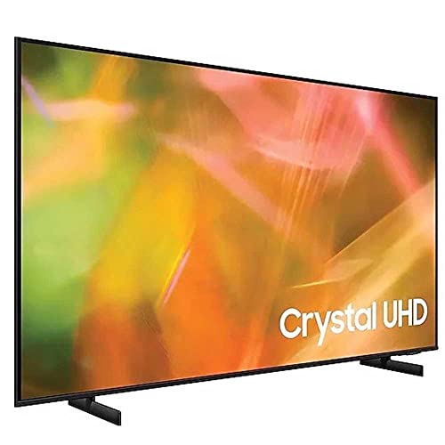 Samsung 4K UHD 2021 55AU8005- Smart TV de 55" con Resolución Crystal UHD, Procesador Crystal UHD, HDR10+, Motion Xcelerator, Contrast Enhancer y Alexa Integrada, Color Negro