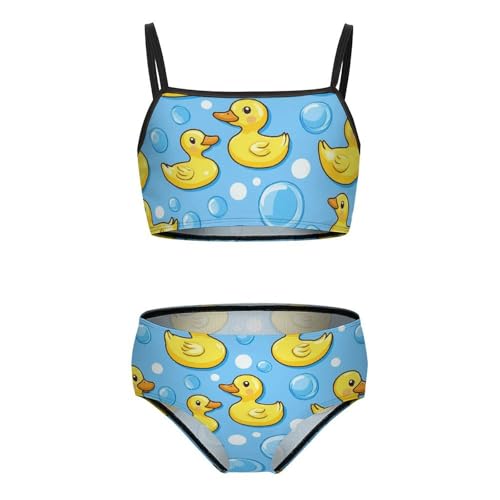 Ducks Girls Bikini Swimsuit Two Piece Bathing Suit Beach Swimwear