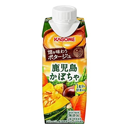 カゴメ 畑を味わうポタージュ 鹿児島かぼちゃ 250g×12本のサムネイル