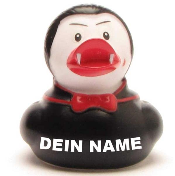 Bath Duck - Personalised (Vampire Duck)
