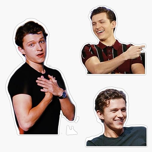 Tom Holland Pack Sticker Vinyl Waterproof Sticker Decal Car Laptop Wall Window Bumper Sticker 5