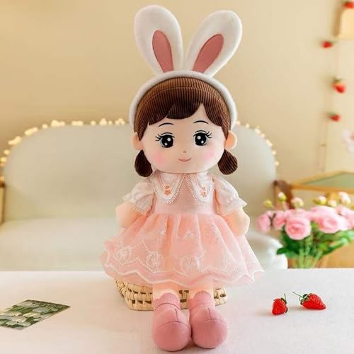 Image of SCOOBA Super Soft Furry Wings Doll 50cm Single piece Pink Color