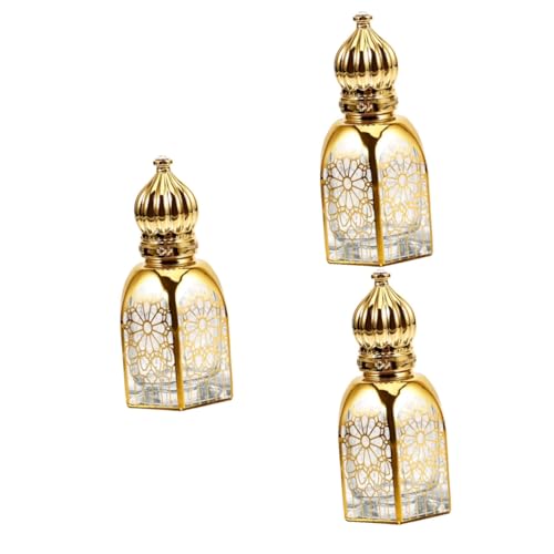 Beavorty Frasco Perfume Rollo De 3 Piezas Frasco De Bronceador De...