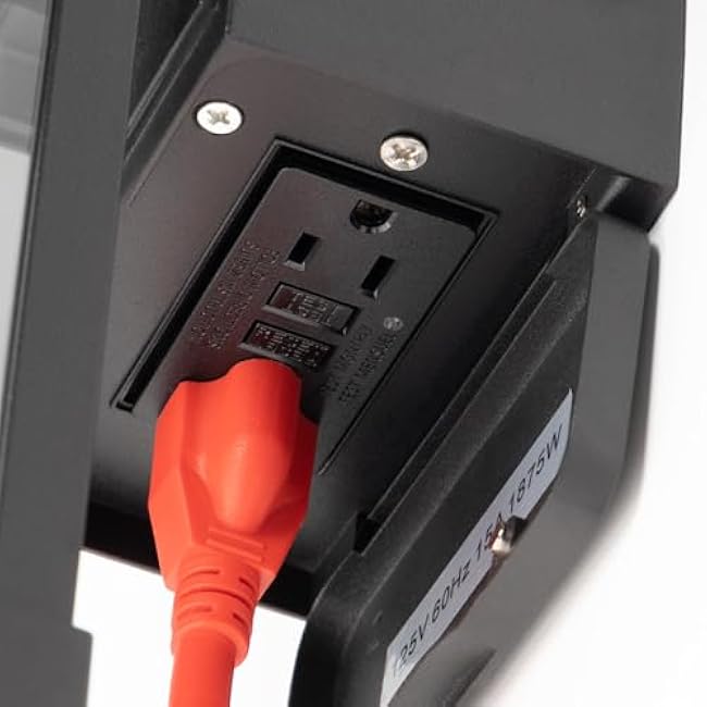 mirrea 12 Outdoor Motion Sensor Porch Wall Lights with Built-in GFCI Outlet Dusk to Dawn Outside Lights for House Matte Black