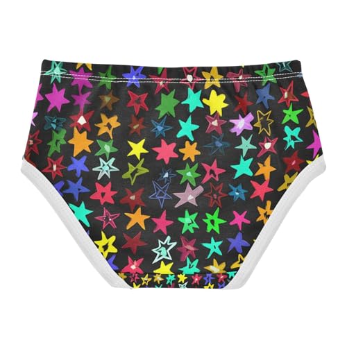 Colorful Stars Toddler Girls's Underwear 2T 202c12442
