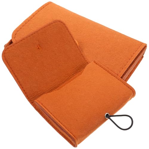 Bolsa de almacenamiento para aceites esenciales portátil organizador de fieltro