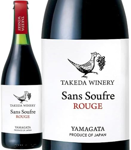 サン・スフル・ルージュ ((有)タケダワイナリー) Sans Soufre Rouge (Takeda Winery) 日本 山形県 上山市 GIヤマガタ 赤 ミディアムボディ 750ml (１本)