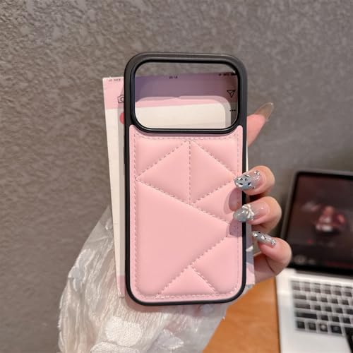 �yWAYYWP�z�K�p iPhone 17 Pro max �P�[�X �}�g���b�Z �L���e�B���O �O�p�`�̃f�U�C�� �A�b�v��17Promax case �����D�� �H �~ �_�E���W���P�b�g �ӂ��ӂ� �ʂ������ ��phone17�v���}�b�N�X �X�}�z�J�o�[ �����h�~