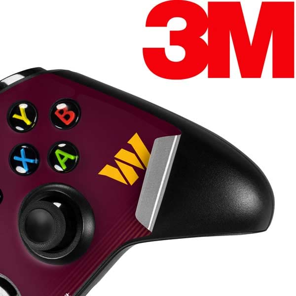 Skinit Decal Gaming Skin Compatible with Xbox One X Controller - Officially Licensed NFL Washington Commanders Breakaway Design