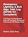 Emergency Lighting & Exit Sign Test Log (NFPA 101 Compliant): 120-Page Facility Record Book for Monthly 30-Second and Annual 90-Minute Tests