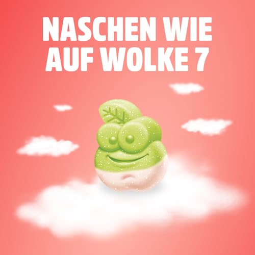 nimm2 Lachgummi Fluffies – 1 x 200g – Fruchtgummi mit Fruchtsaft, Joghurt und Vitaminen