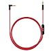Toxaoii Replacement Audio Cable Cord Wire with in-line Microphone and Control Compatible with Beats Solo 2/Solo 3/Studio 3/Pro/Detox/Wireless/Mixr/Executive/Pill Headphones (Black-red)