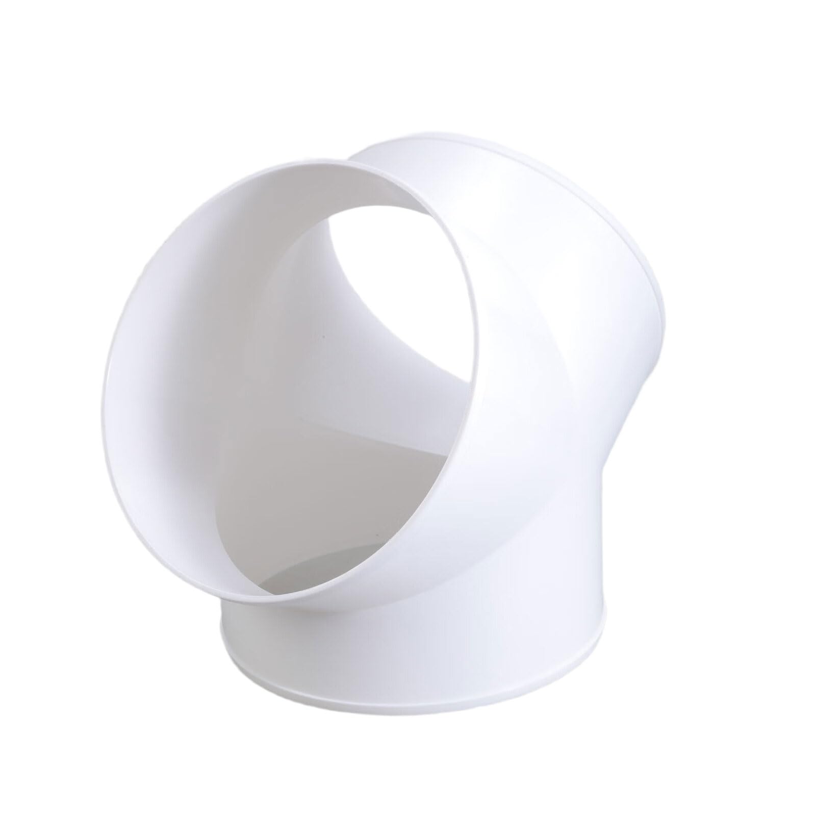 PVC Exhaust Duct Connector Quick Ventilation Tube Joint Coupler 3 Way Splitter Ventilation Fitting Quick Tube Joint Coupler