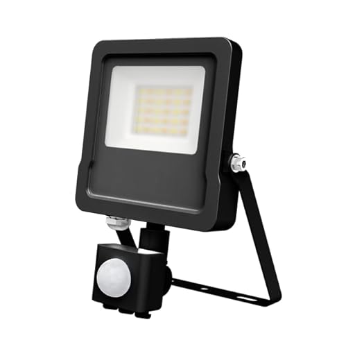 Diamond LED FLOODLIGHT Outdoor IP65 Waterproof Daylight White (20w with Sensor)