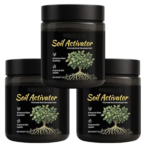 Image of Yegbong Soil Activator, Soil Pro Activator, Nauticos SoilActivator, Organic, Water-Soluble Formula for Optimal Nutrient Uptake & Root Development, Enhance Growth for Vegetables & All Plants (H3)