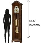 Langhurst Espresso Chain-Driven Grandfather Clock