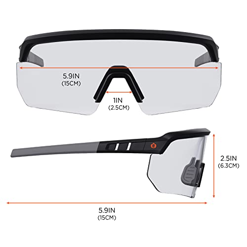Image of Ergodyne Skullerz Aegir Safety Glasses, ANSI Z87.1+