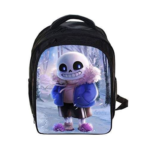 Bolsa Escolar    Undertale Sans Mochila 33x14.5x24cm