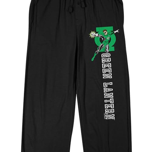 Green Lantern Men's Black Sleep Pants2
