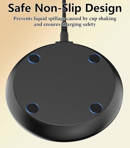 Image of Kepwam Universal Charging Coaster - Compatible with Kepwam Self Heating Coffee Mug