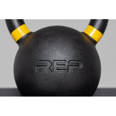 REP Fitness Kettlebell Set and Singles, 4kg to 24kg, 9lb to 53lb Weight Range, Cast Iron, Strength Exercise Training, Home Gym, Power Workout Equipment, Free Weights, Dumbbell Alternative