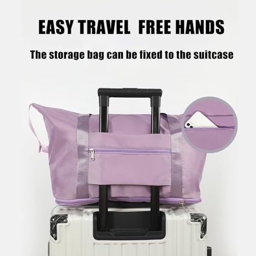 Sac de voyage Oxford grand format imperméable séparateur sec humide - 4