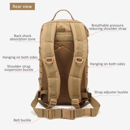Sac à dos de survie résistant à l'eau pour le camping - 4
