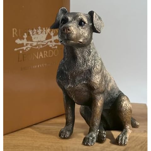 Jack Russell Terrier Bronze Effect Figurine Cover