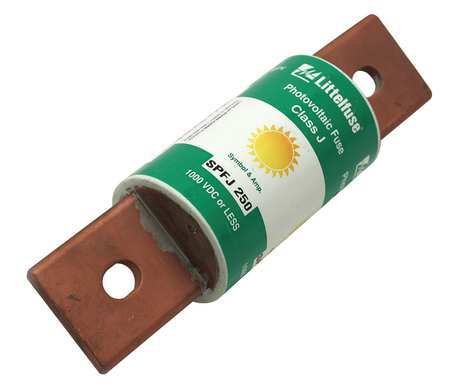 LITTELFUSE SPFJ250 1000VDC PHOTOVOLTAIC Class J Fuse, AMPS(250)-Volts(1000VDC)