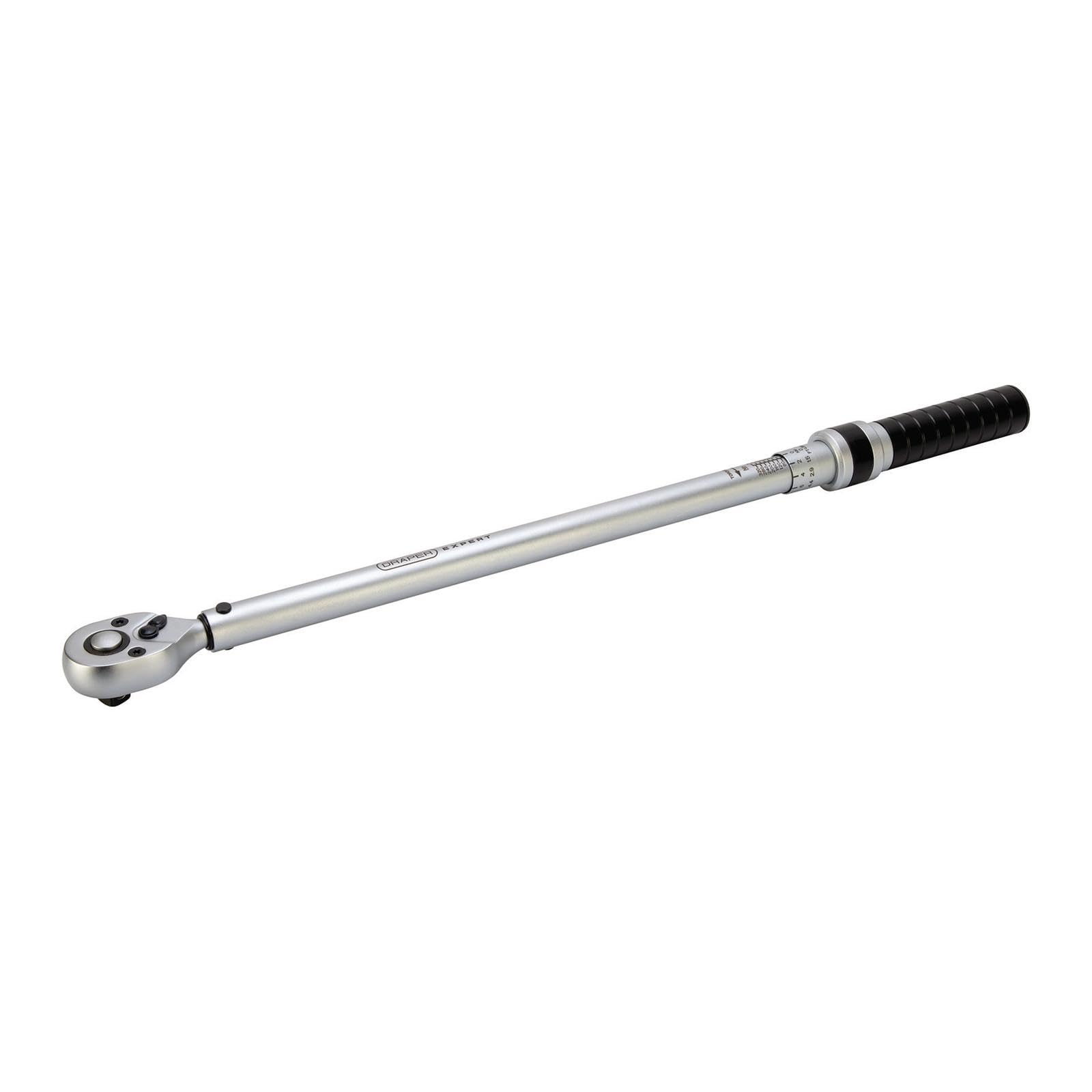 Draper Expert Ratchet Torque Wrench 1/2"" Sq. Dr. 60-340Nm - 17766