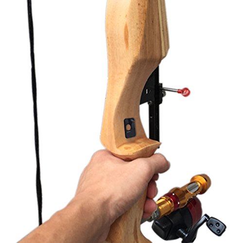 BCP Pack of 3 Black Color Adhesive Back Archery Accessories Arrow Rest (Right Hand)