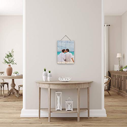 Artblox Custom Picture Frames On Real Wood Wall Art Print Pictures From Your Phone Wedding Baby Dog Family Christmas Customized Gifts Photo Prints Personalized Wall Decor #TOP4