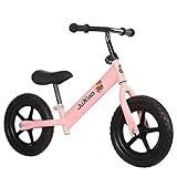 Bonita opción de regalo: esta bicicleta de equilibrio aprobada por la certificación EN71 / SGS. Todos los materiales son no tóxicos y ecológicos.