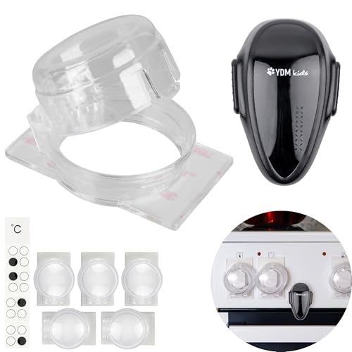 Herd Kindersicherung Set, 7 Pack, Herdknopf Abdeckung und Backofentür...