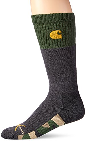 Carhartt Men's Legacy Hunt Socks, green, Shoe Size: 6-12
