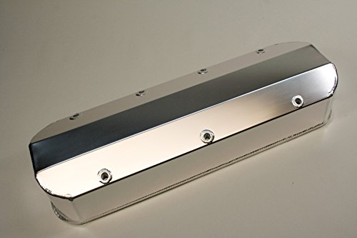 PRW 4045410 Satin Silver Anodized Aluminum Valve Cover for Chevy