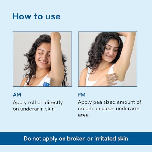 Image of Be Bodywise Underarm Brightening Kit | With 4% AHA BHA Underarm Roll-On (50ml) & Pigmentation Repair Cream (100g) | Reduces Body Odor, Fades Pigmentation & Corrects Uneven Skin Tone