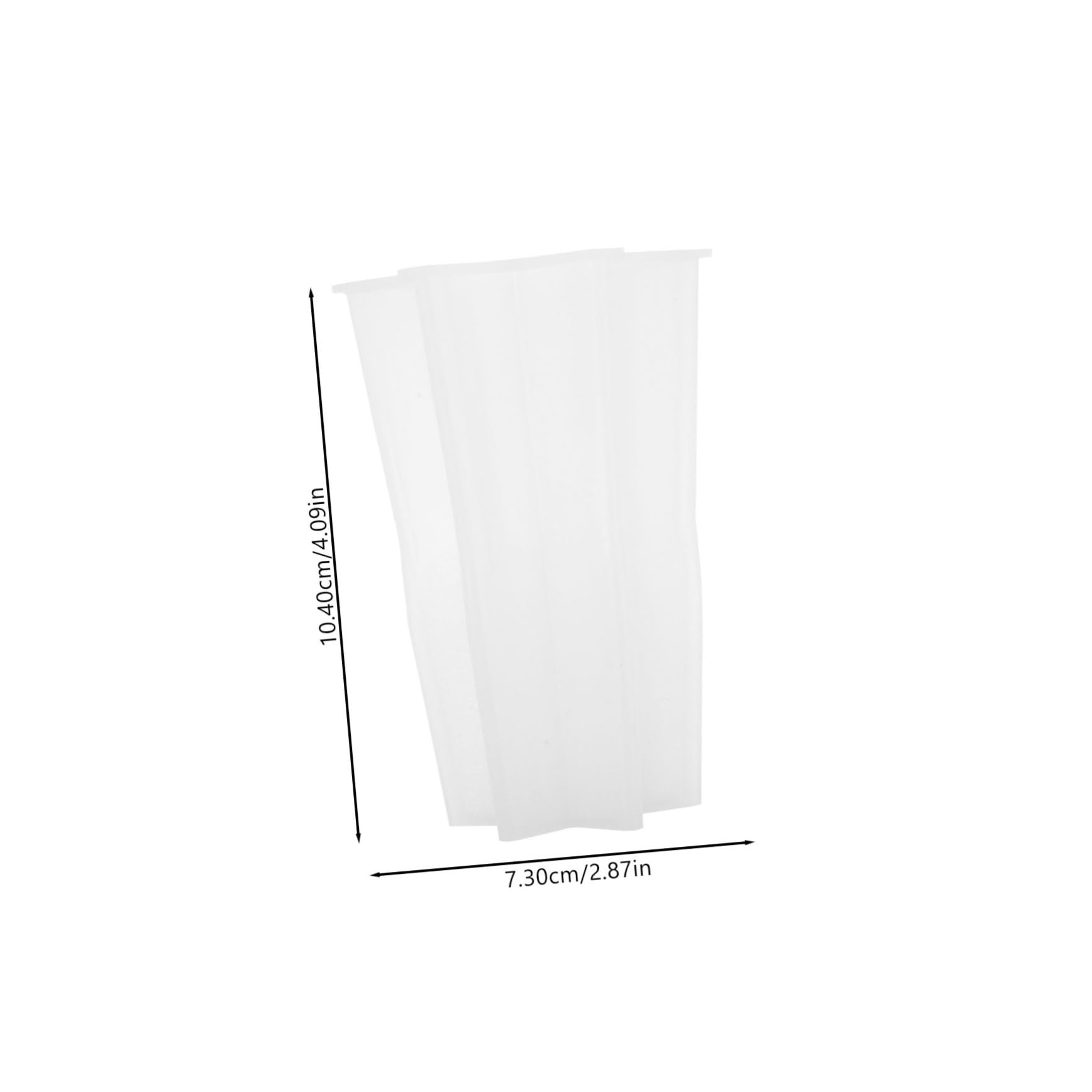 Uonlytech 5 Stück Diy Silikon Kerzenform Stern Eckige Aromatherapie Gießform und Langlebig für Duftkerzen und Handarbeiten Leicht zu Entformen für Projekte