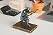 NCQIXIAO Knight Pen Holder Desk Ornament Resin Pencil Holders Desk Accessories and Organizer For Men with a Cool Pen (Blue)
