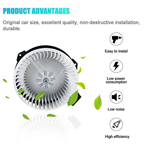 Image of AC Heater Blower Motor Replacement for Honda Civic 2006, 2007, 2008, 2009, 2010, 2011, Jeep Wrangler 2007-2010 Replaces # 79310SNAA01, 79310-SNA-A01, PM9177, 700194, 75821