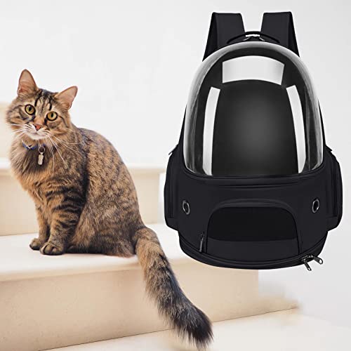 Bolso portátil para gatos con correas ajustables y tejido transpirable 6