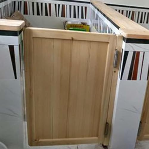 MOZ4dxy Hollywoodschaukeltür Holz Schwingtür