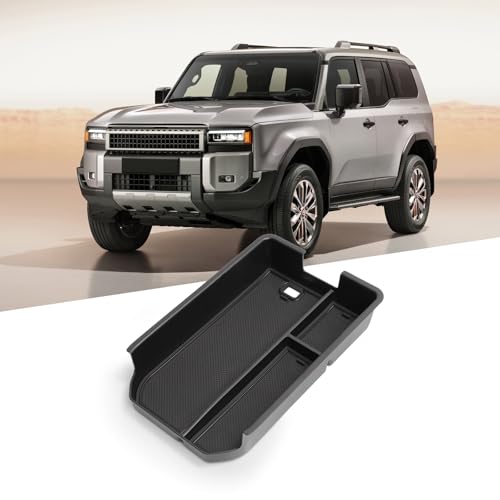 Rangement arrière Prado 2024 bac silicone pour voyages en famille