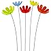 Produktbild SUNPLAY Sonnenfänger Ringelblume im FARBMIX, 5 Stück zu je 15 cm Durchmesser im Set + 70 cm Schwingstäbe